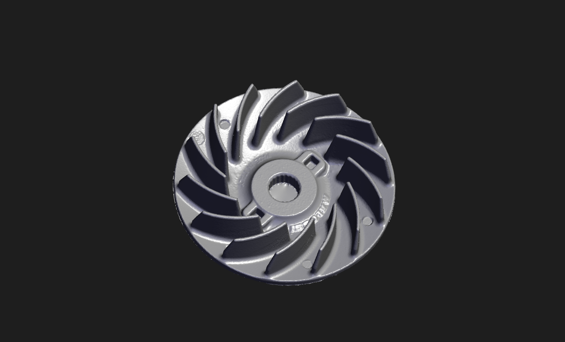 Impeller - 3D Scanned by Revopoint MetroX