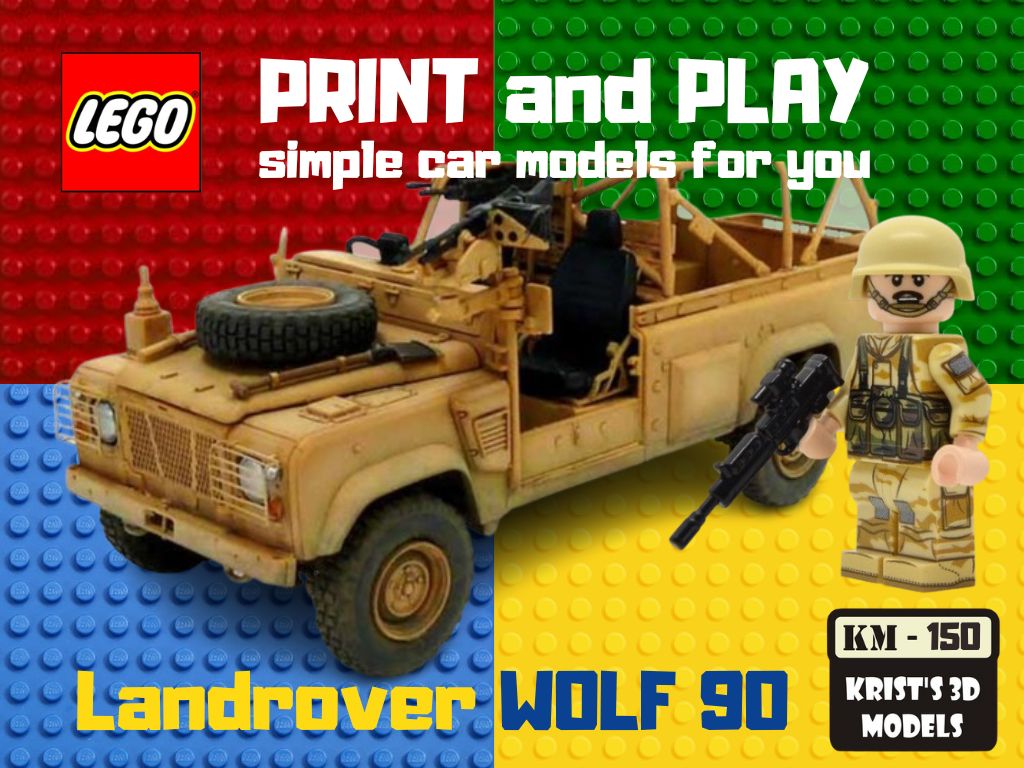 LEGO Landrover WOLF 90