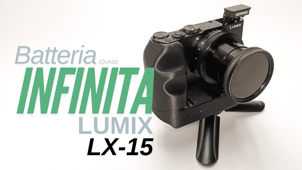 Extended battery Panasonic Lumix LX-15