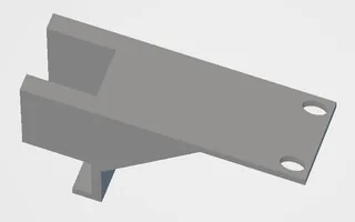 Rack ear for Netgear GS316 for mounting in 19" rack