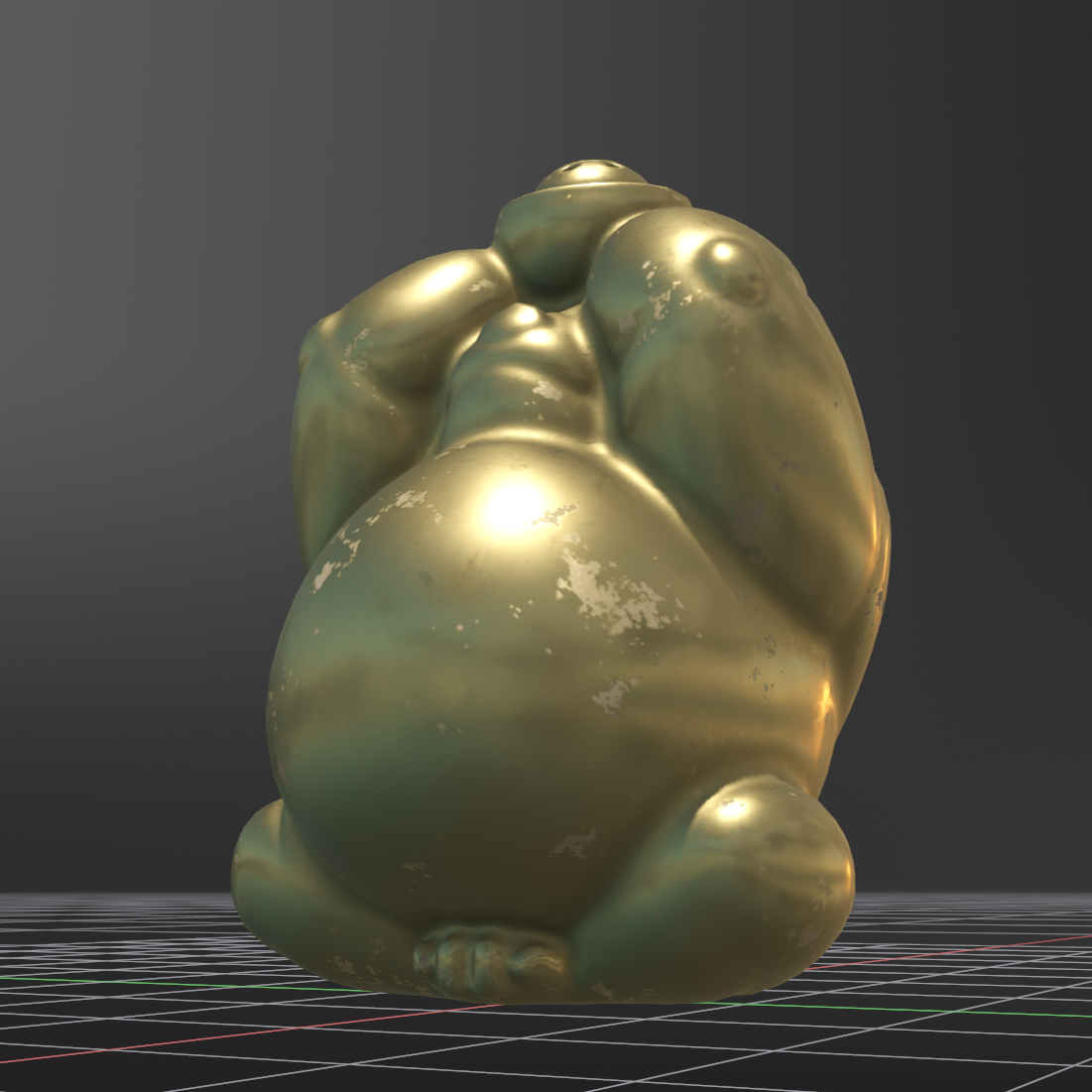 Golden Statue from Deadlock