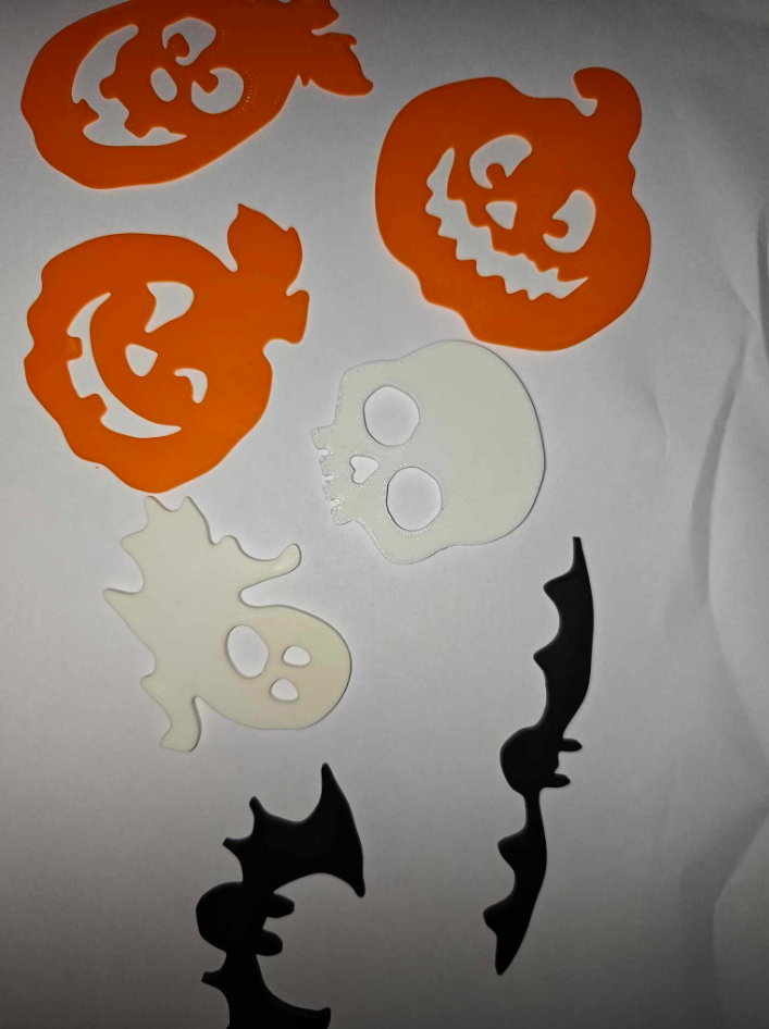 Halloween set decoration (halloweenská dekorace)