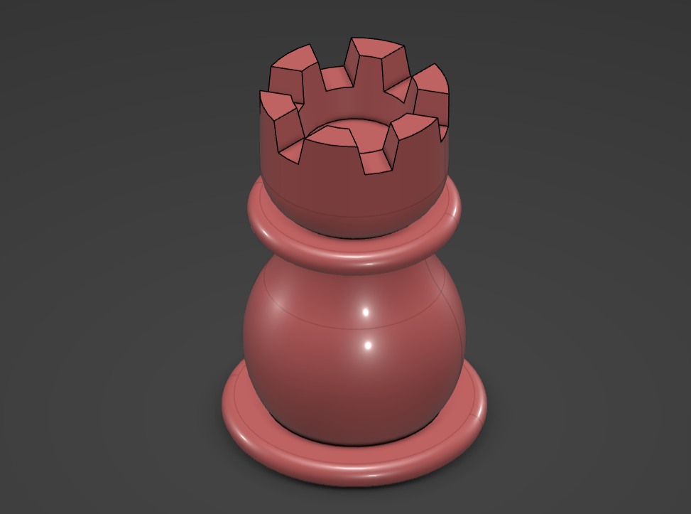 Chess Rook - Classic Design