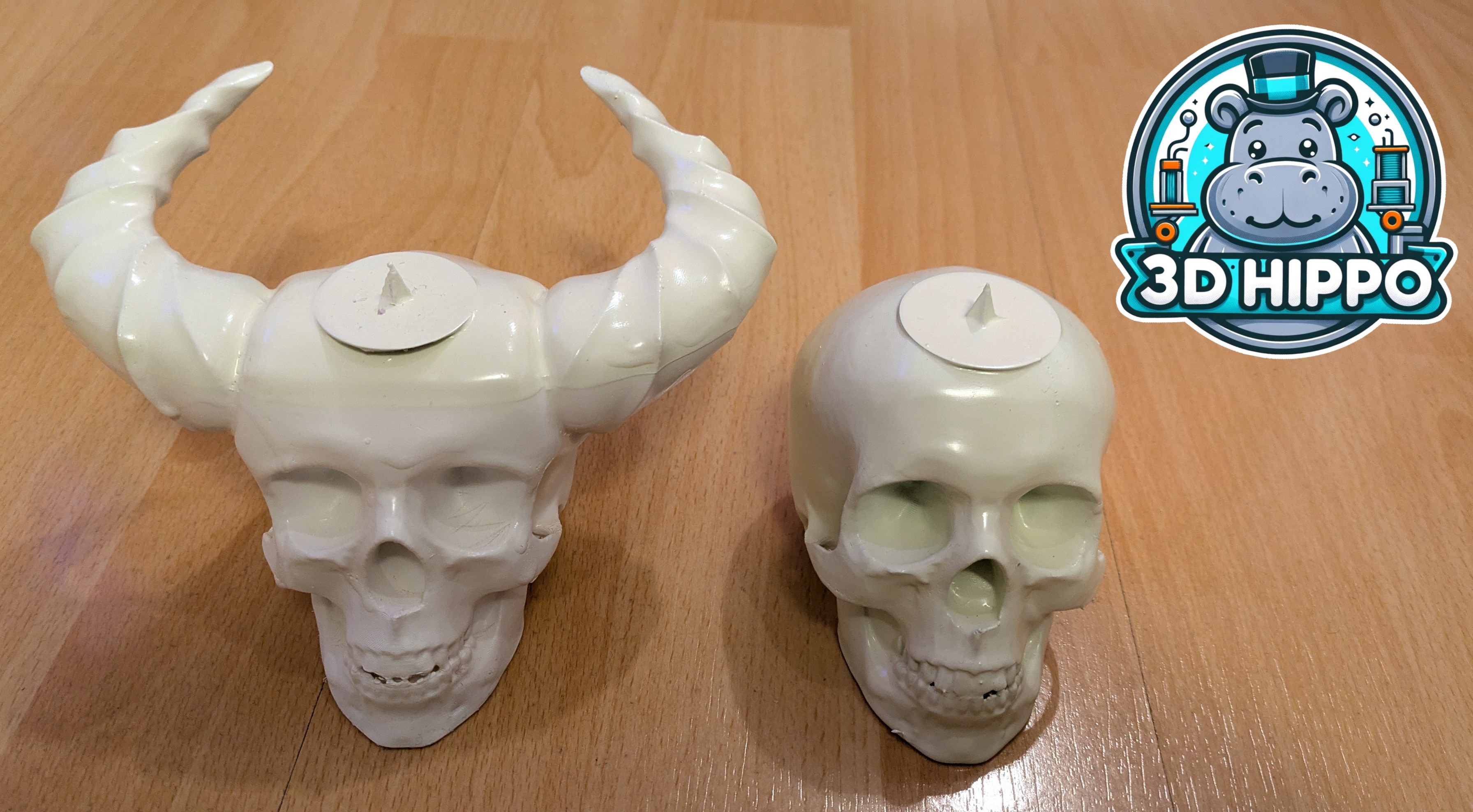 Skull Candle Stand