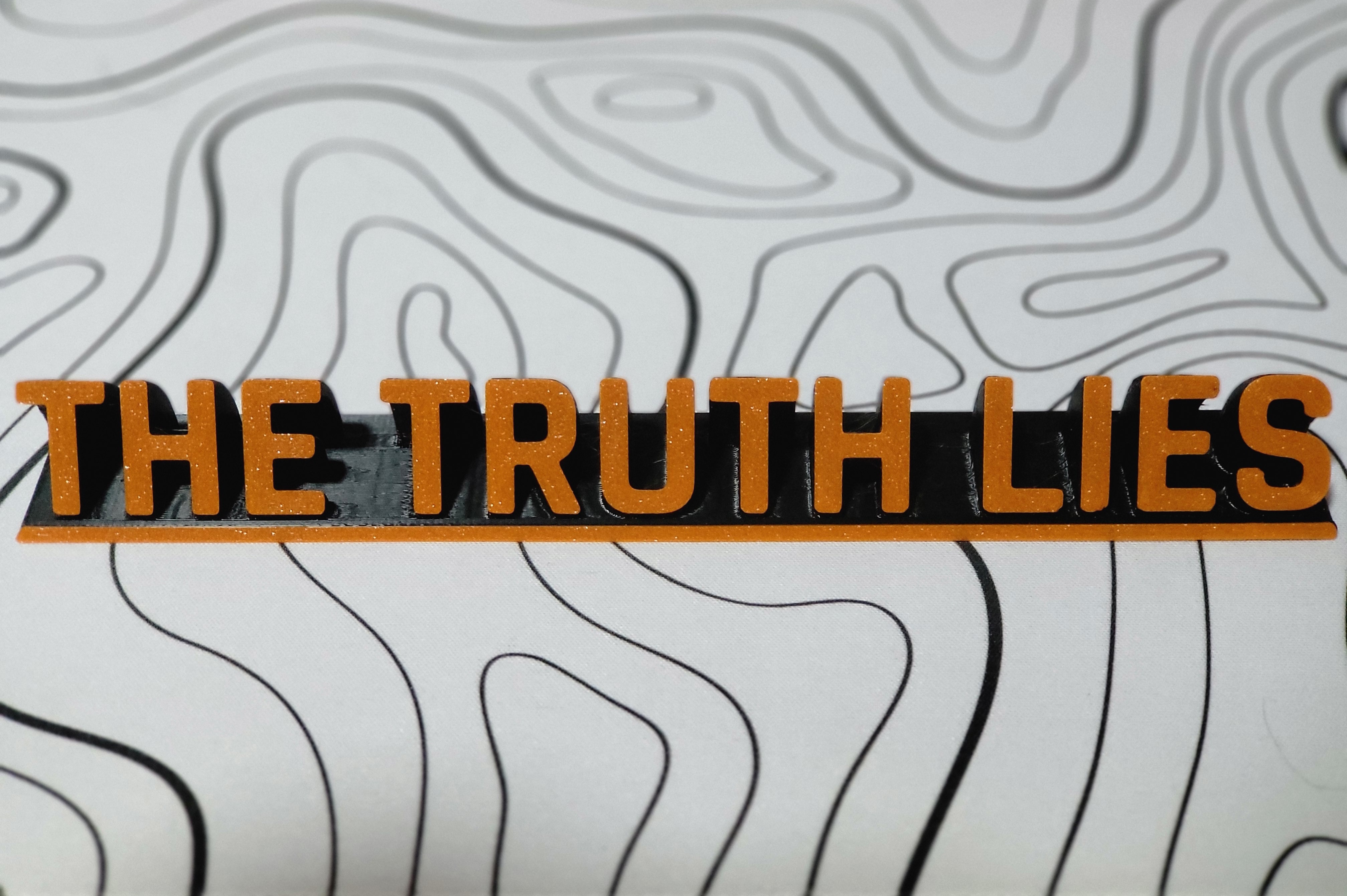 The Truth Lies sign CoD BO6 (No AMS)