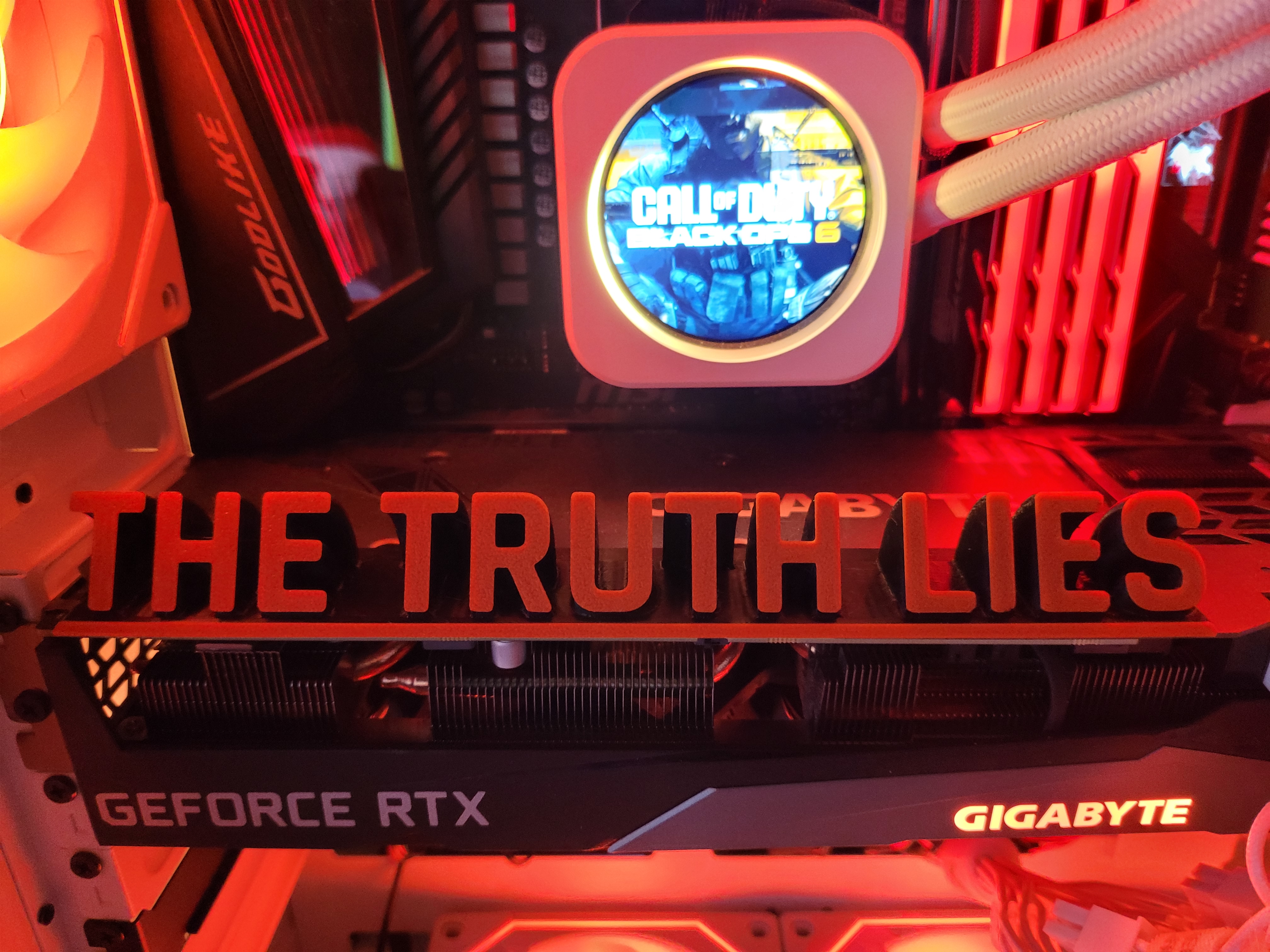 The Truth Lies sign CoD BO6 (No AMS) — miniatura 2