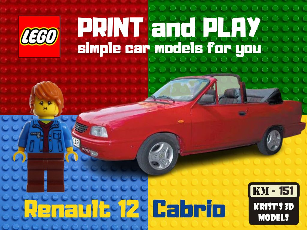 LEGO RENAULT 12 Cabrio