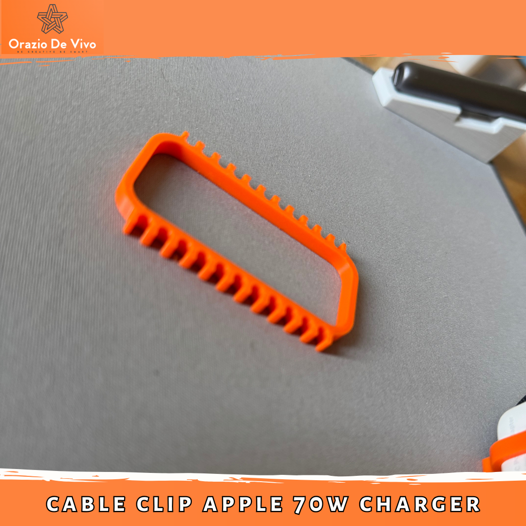Cable clip for Apple 70W Charger