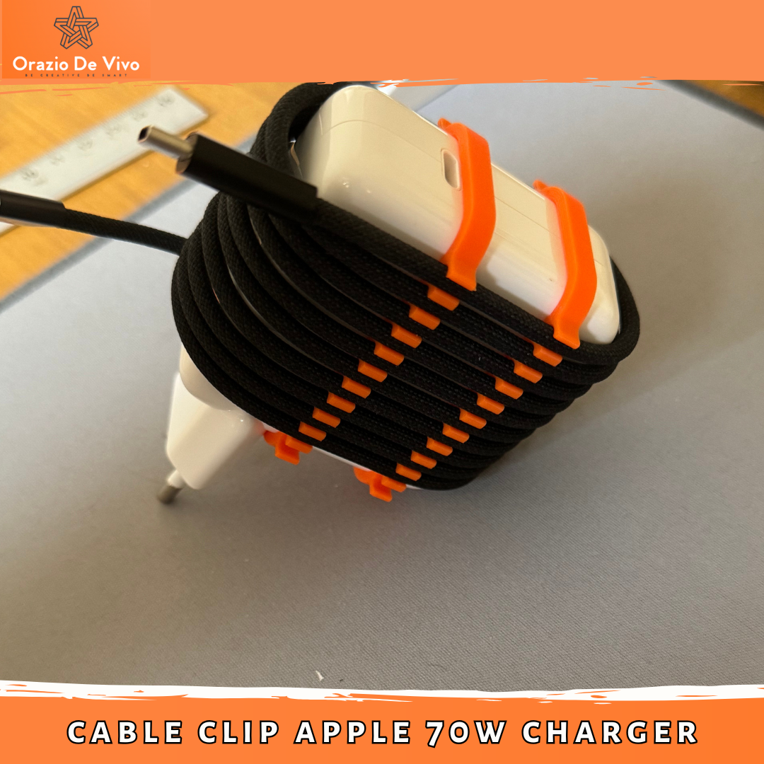 Cable clip for Apple 70W Charger — miniatura 2