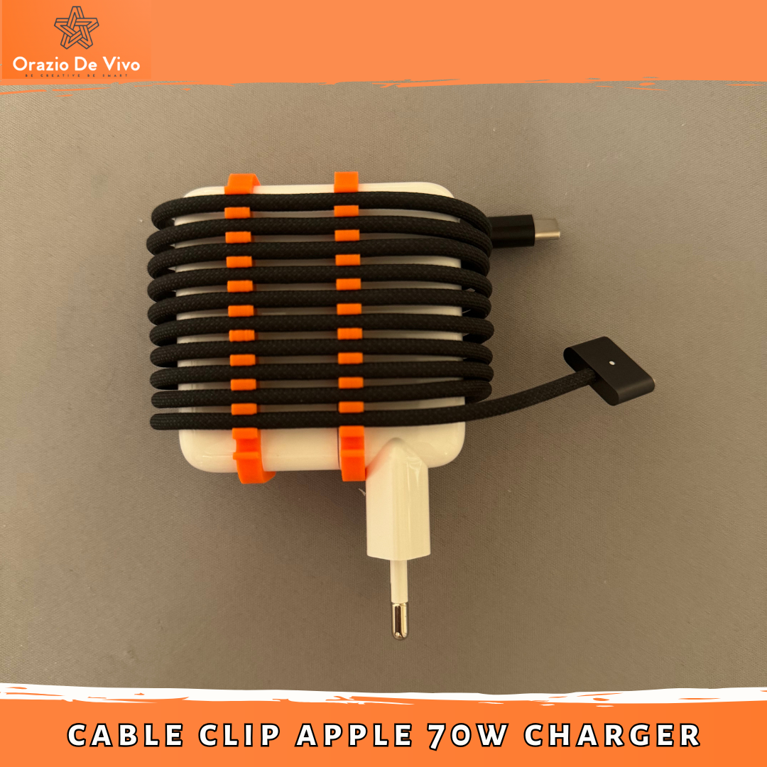 Cable clip for Apple 70W Charger — miniatura 3
