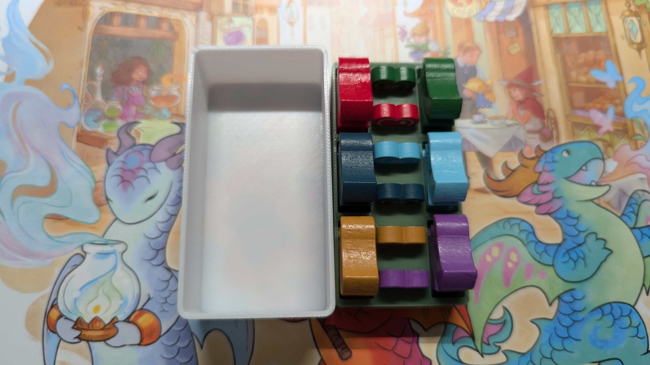 Miniatura 2 do modelo 3D Lids for flamecraft box insert