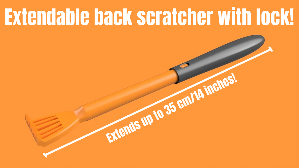 Extendable back scratcher