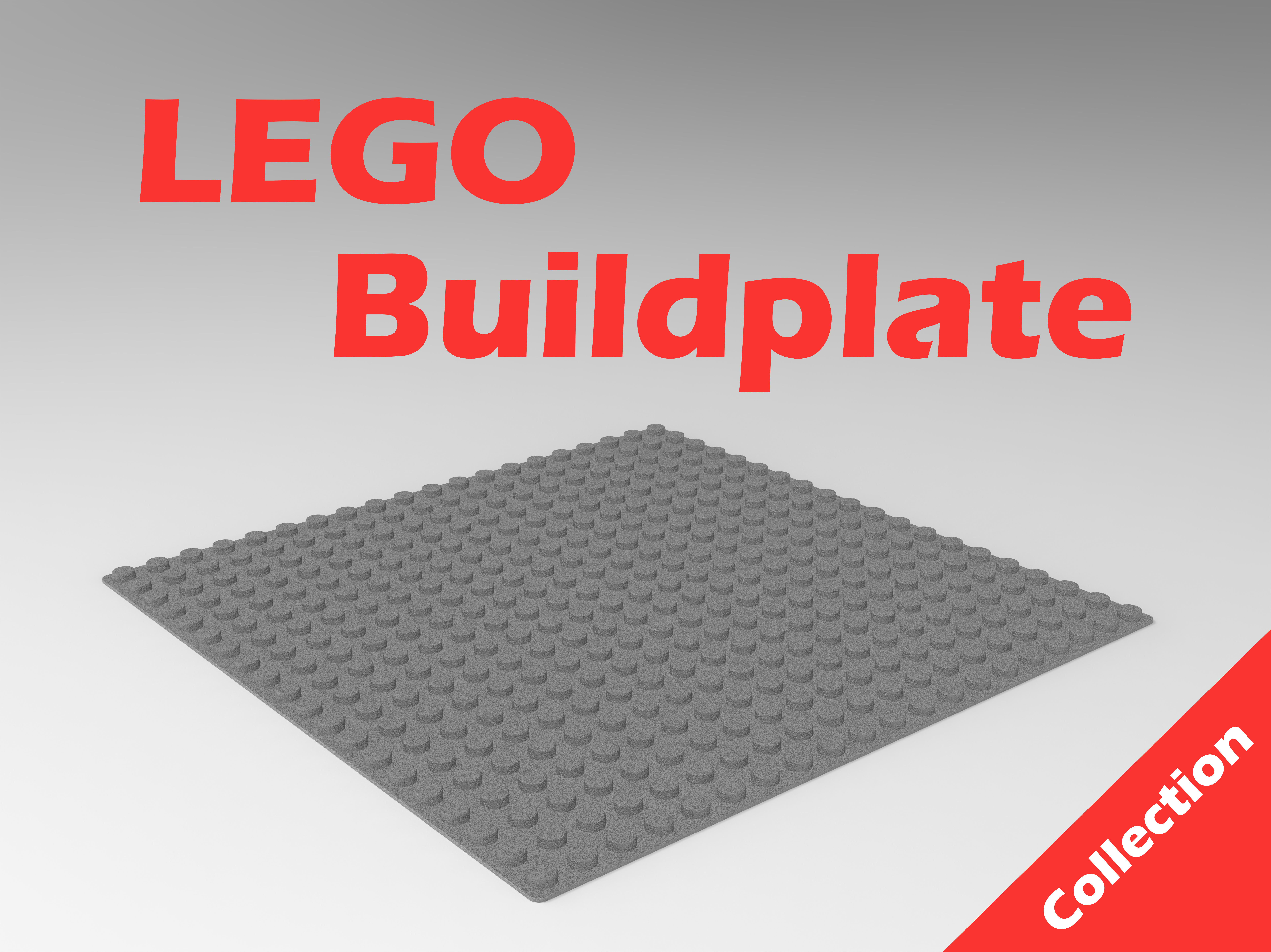 LEGO Build Plate Collection - TESTED