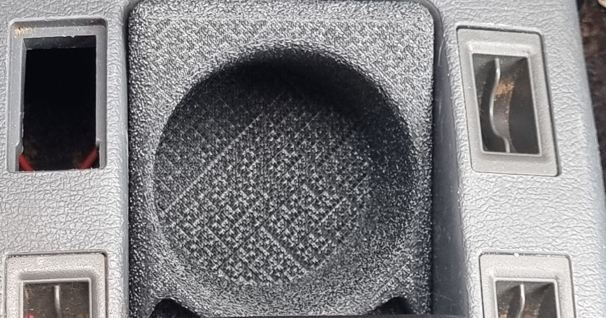 Toyota Land cruiser 80 series center console cup and phone holder by