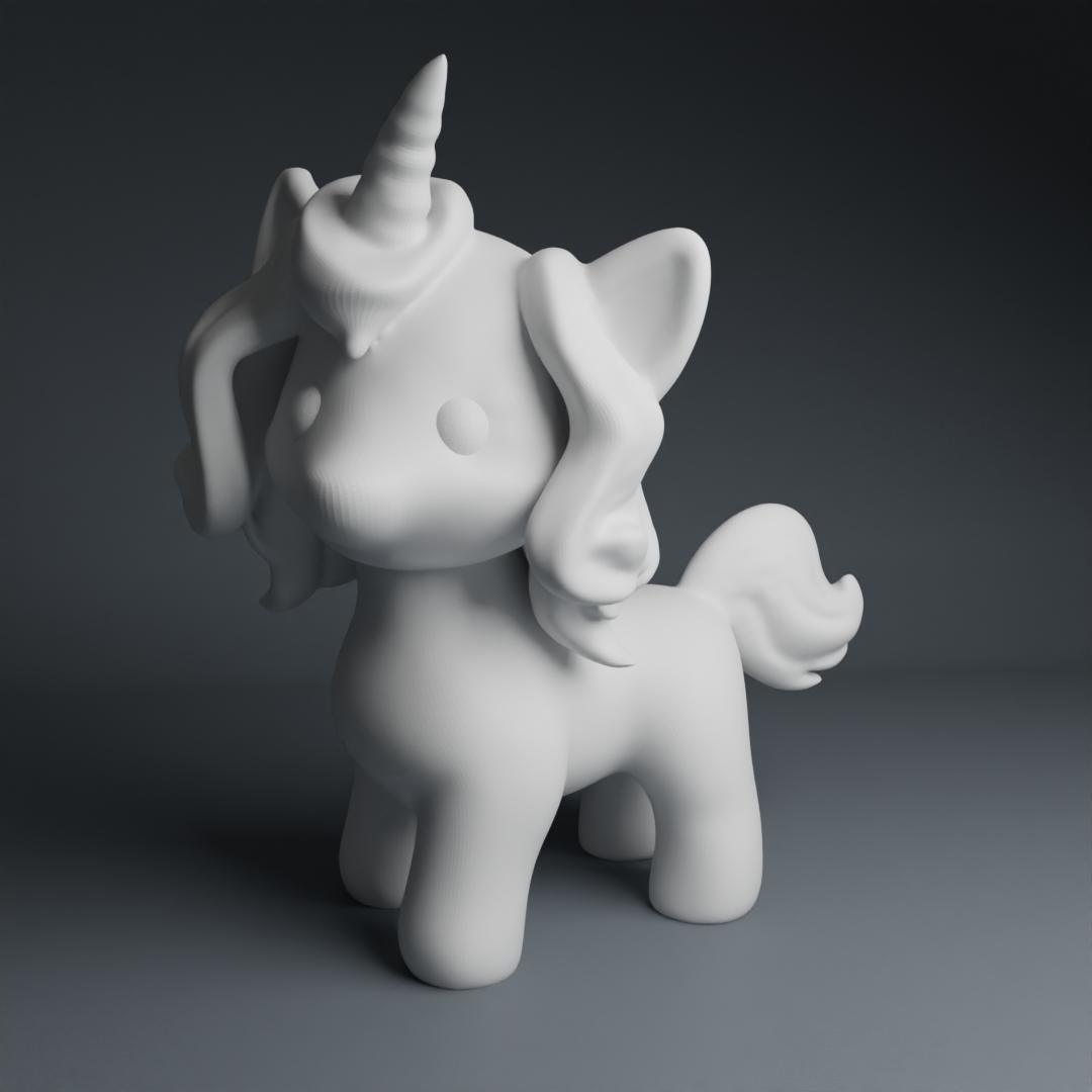 Cute stylized unicorn