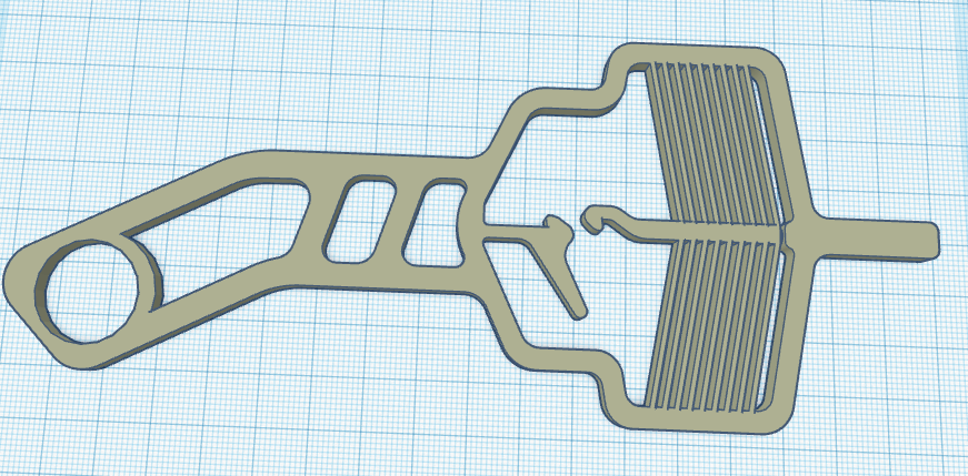 Toothpick Gun(with a hole for a finger)