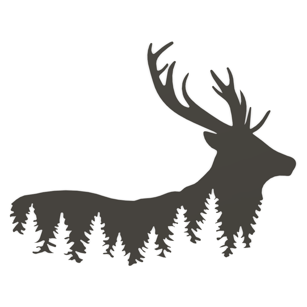 Deer wall decoration