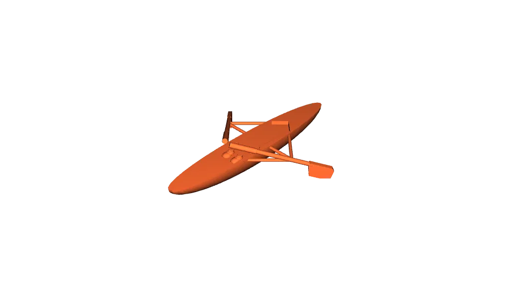 Rowing Single Boat by Vita Metz | Download free STL model | Printables.com