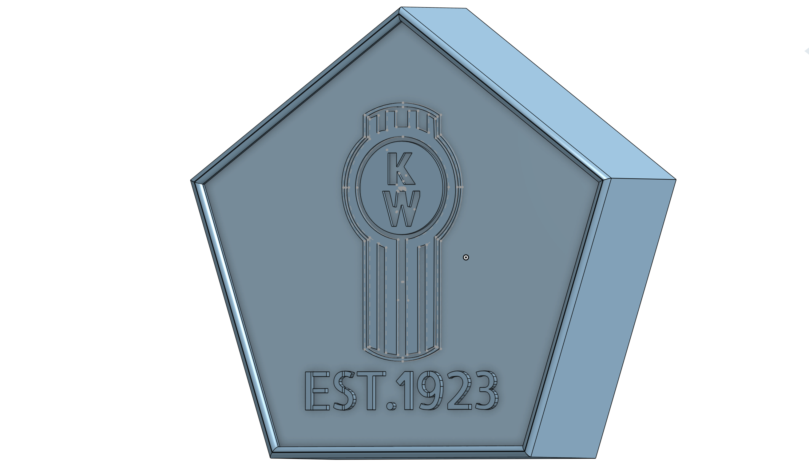 kenworth plaque