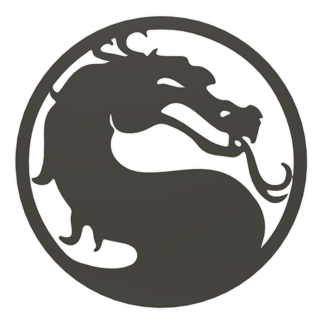 Mortal Kombat wall decoration