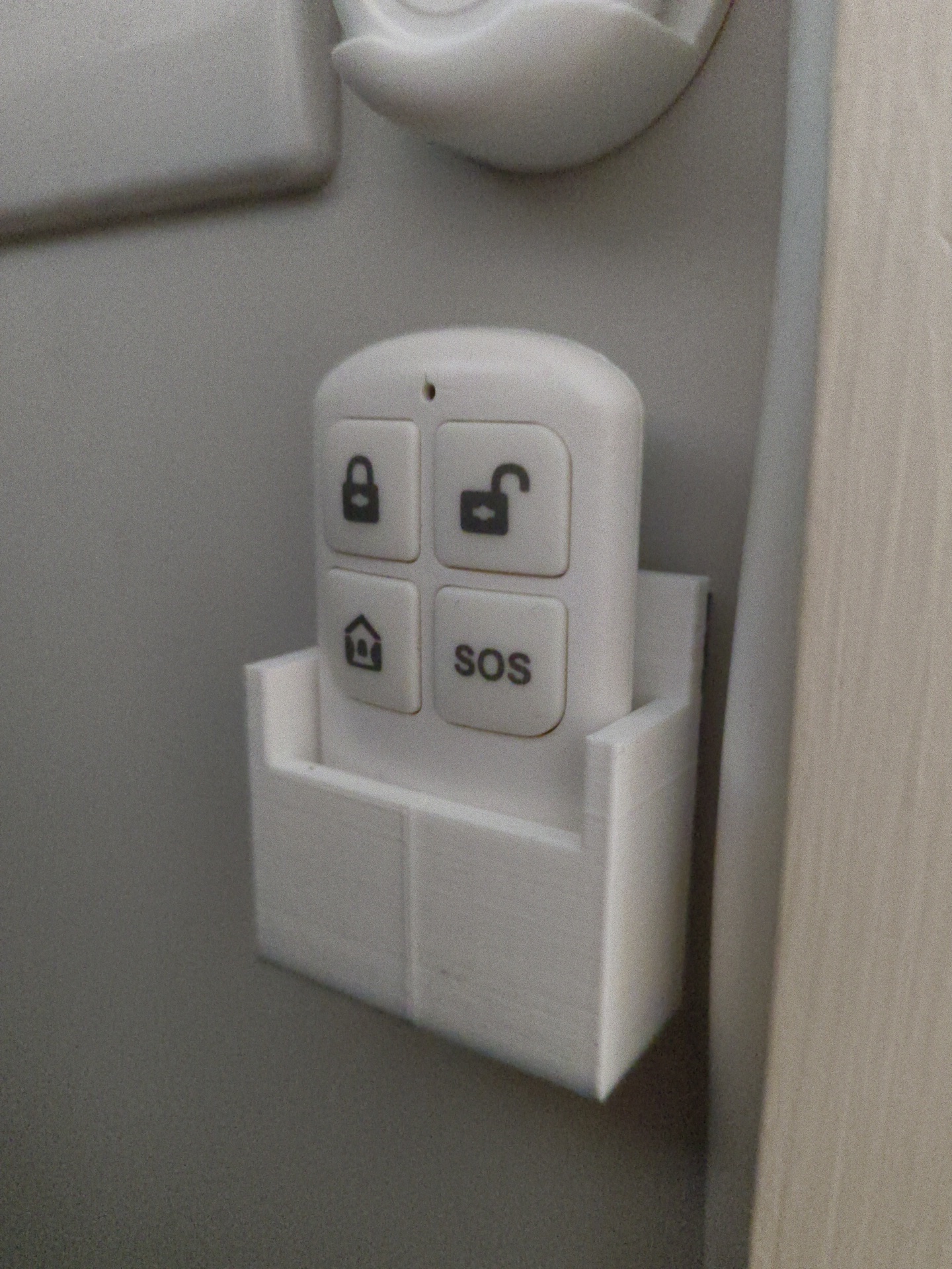 PGST Remote Holder Home Alarm Security Remote by BBPrinter Download free STL model