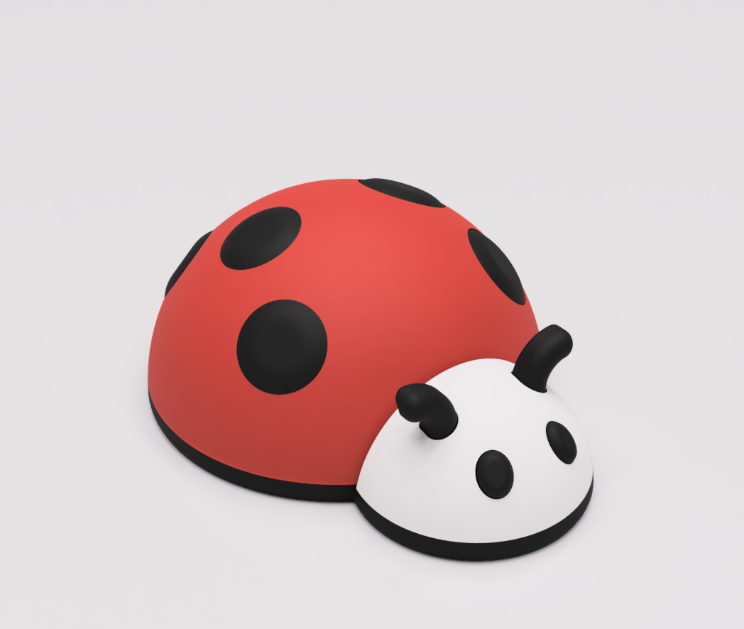Ladybug figurine toy