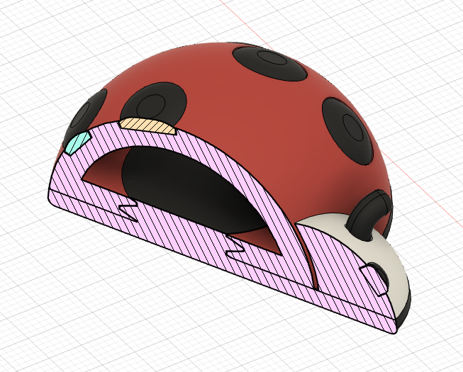Ladybug figurine toy — miniatura 5