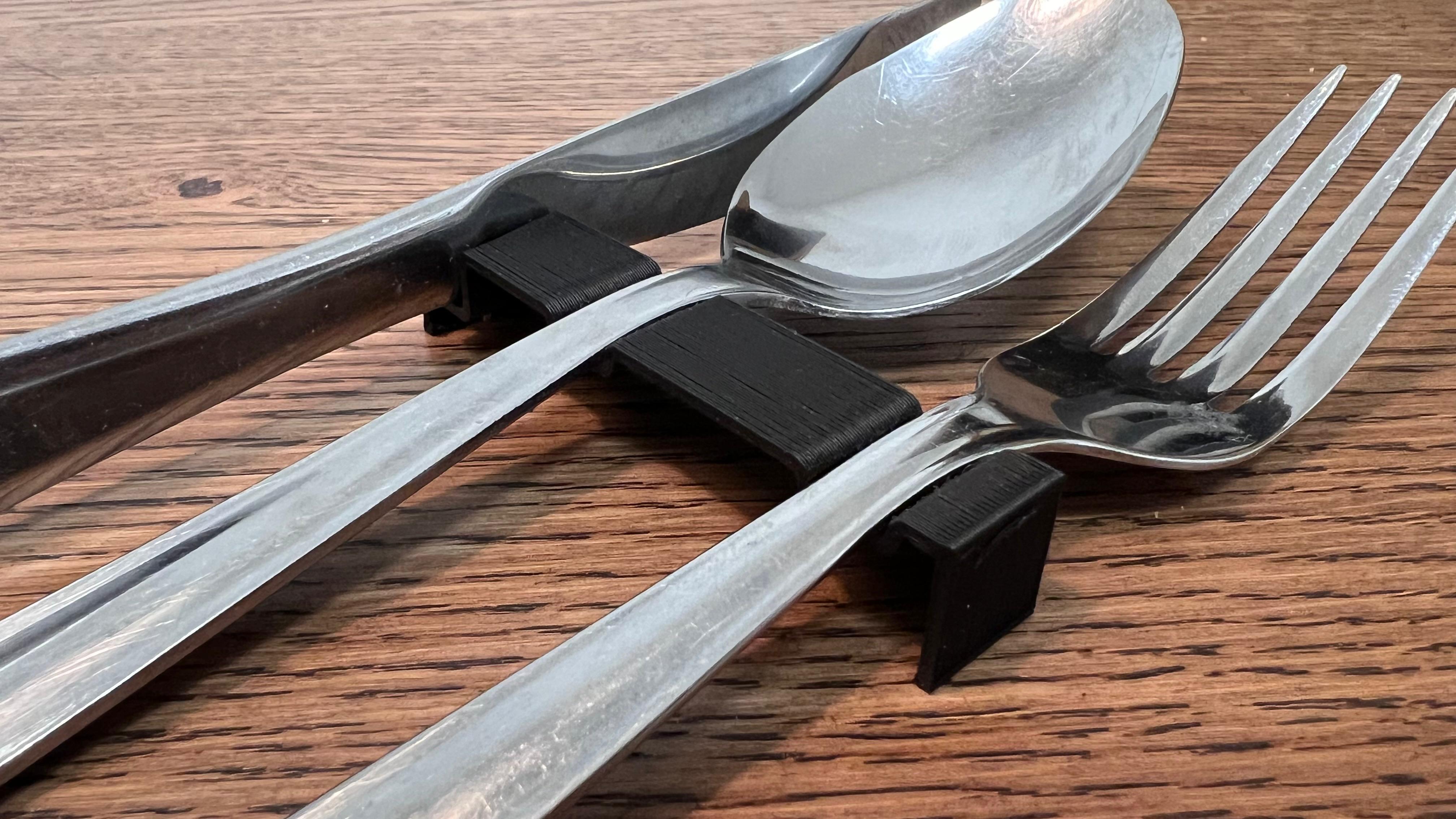 Miniatura 2 do modelo 3D Silverware holder