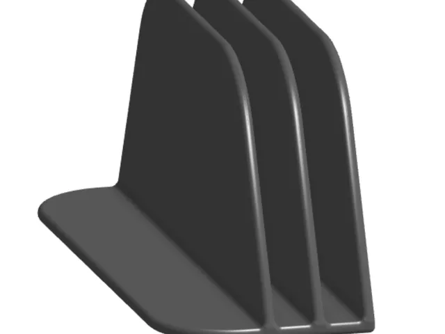 Air Fryer Rack Organizer - Vertical Counter Holder