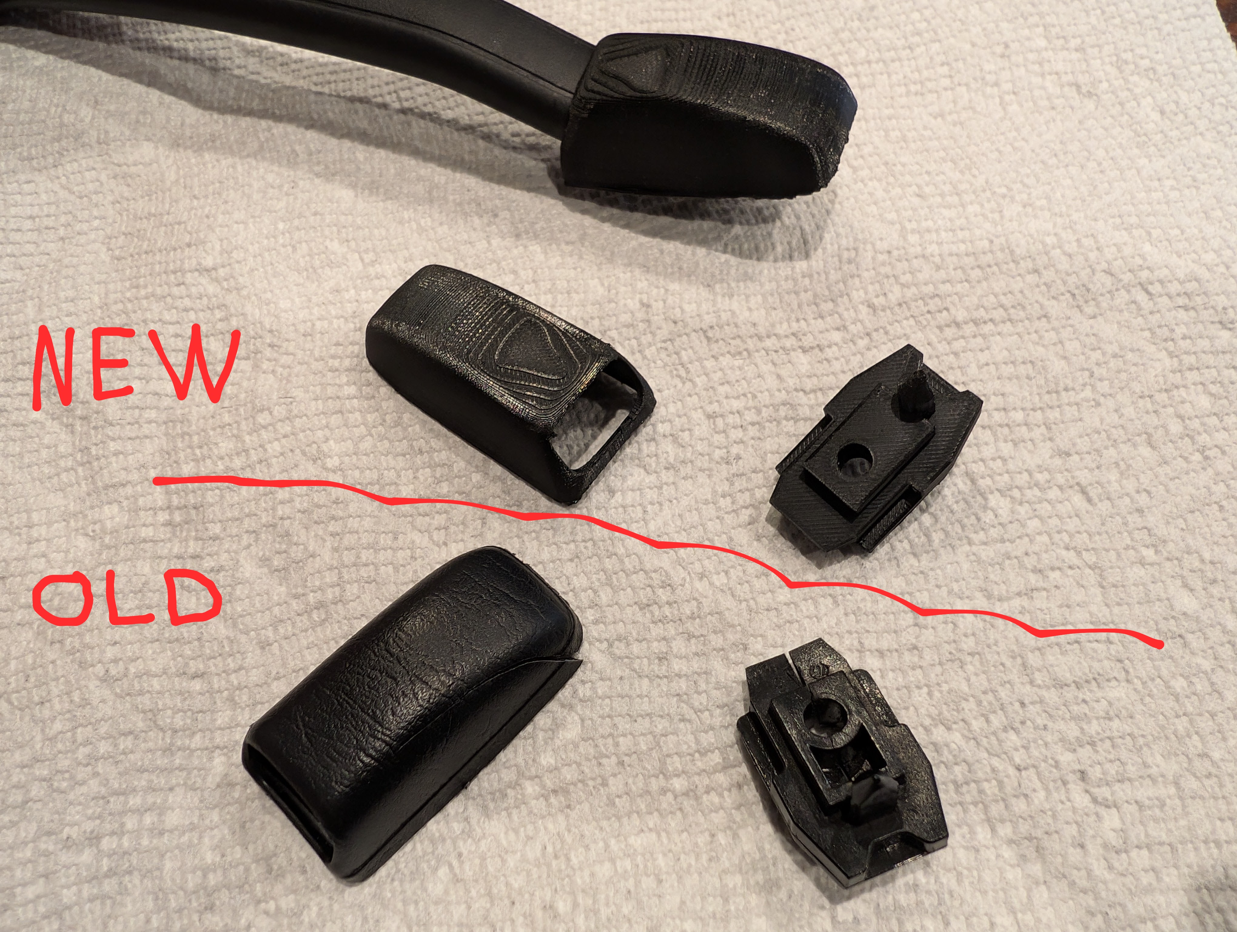 MR2 A-Pillar Handle Base and Cover