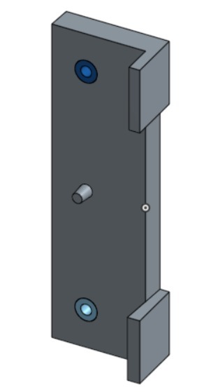 IKEA Billy door pull drill guide