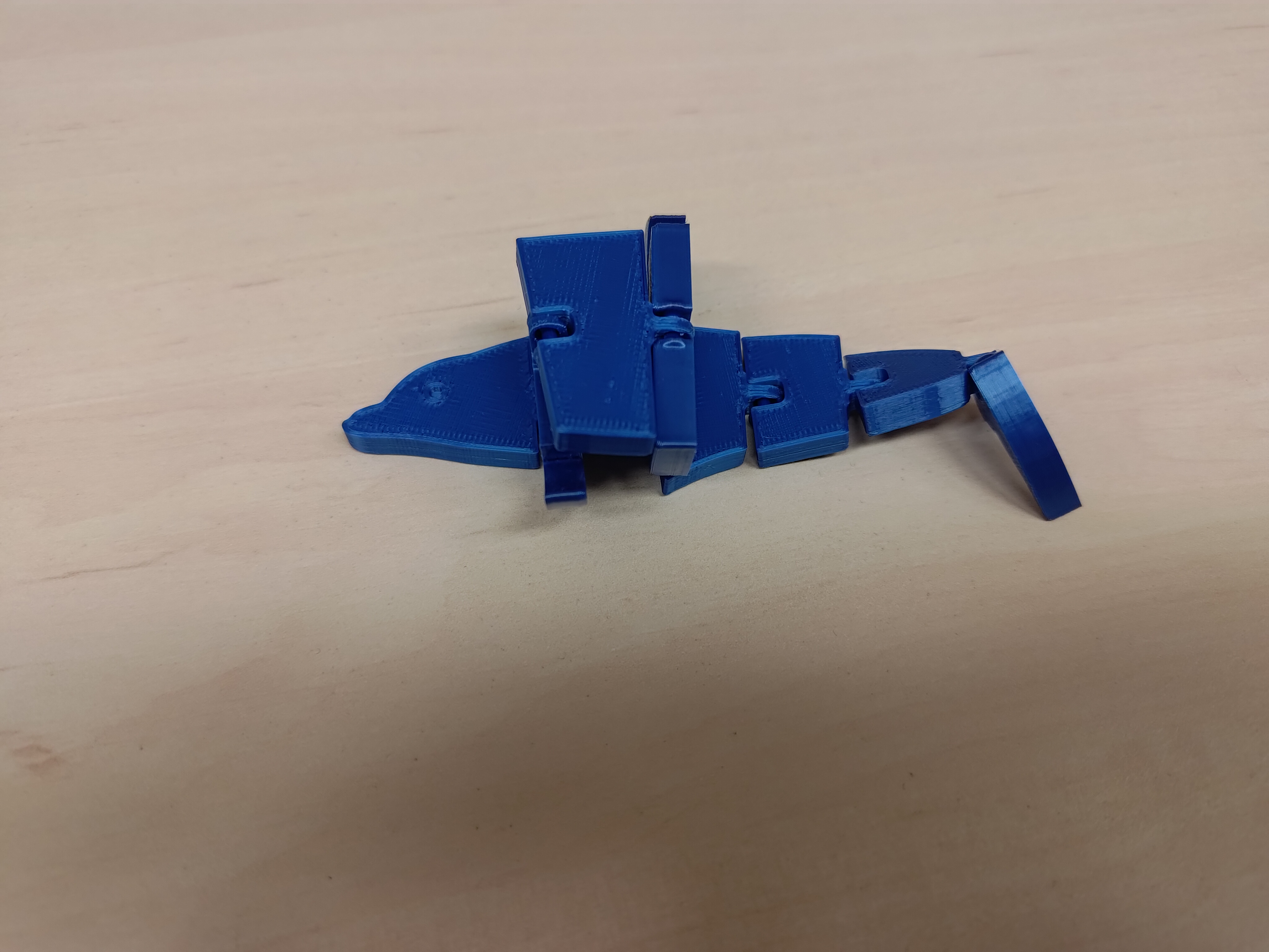 Miniatura 2 do modelo 3D Articulated dolphin