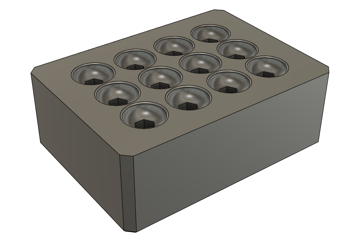 Miniatura 5 do modelo 3D RolyKit bit holder insert