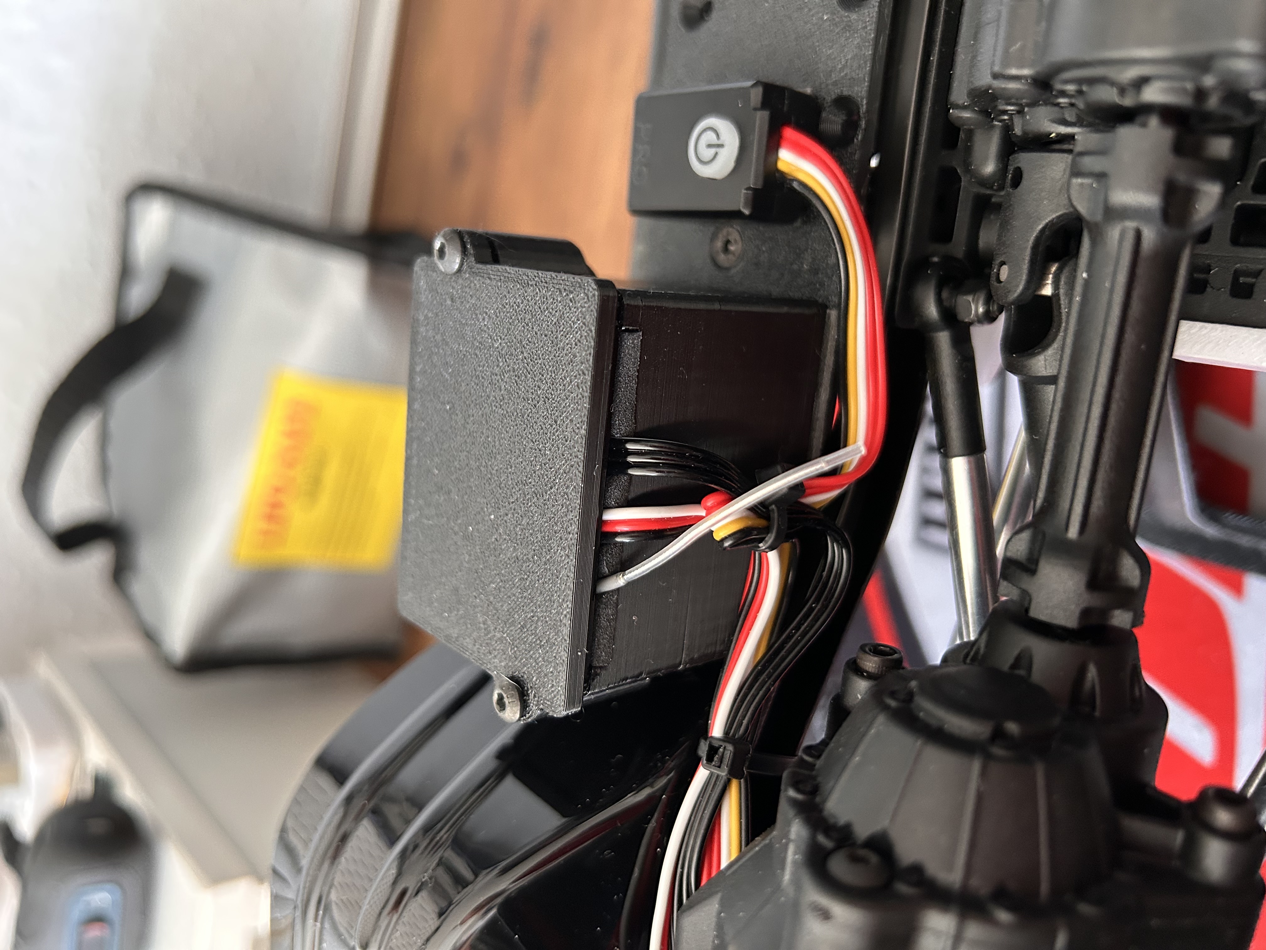 Receiver Box for RC-Car
