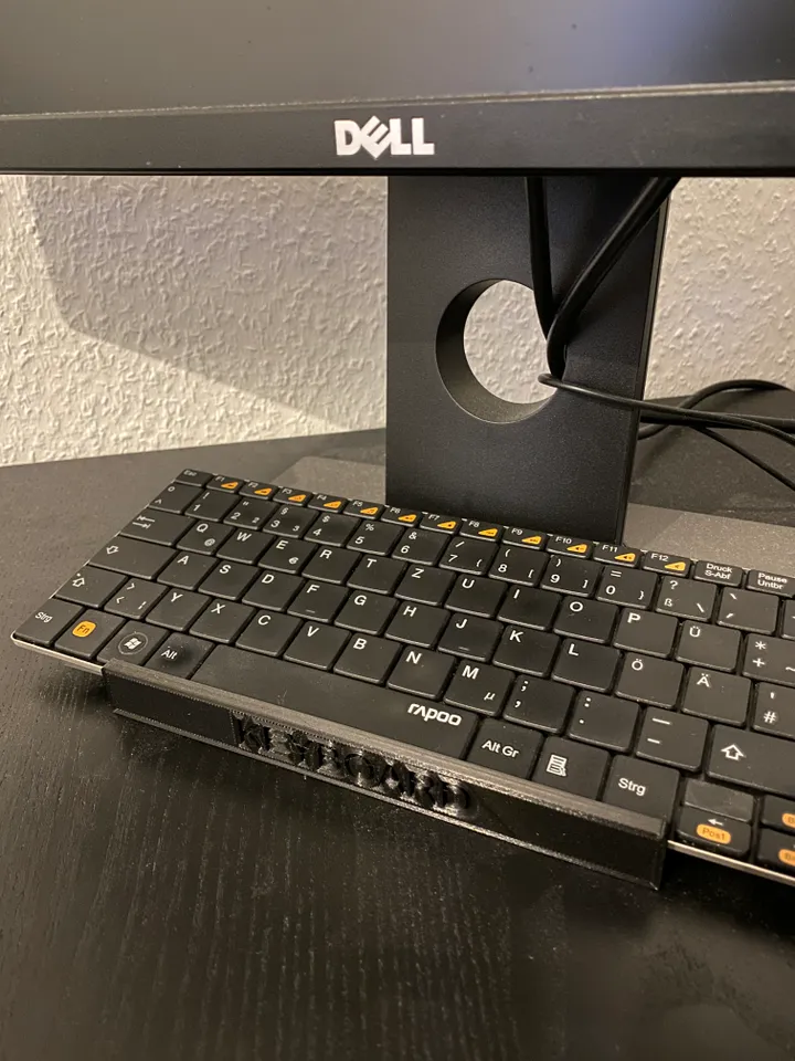 Keyboard Holder by R3D | Download free STL model | Printables.com