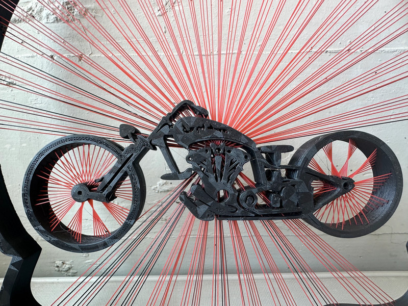 Miniatura 2 do modelo 3D string art custom