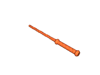 Kid Sized Magic Wand by Lunar Prototypes | Download free STL model ...