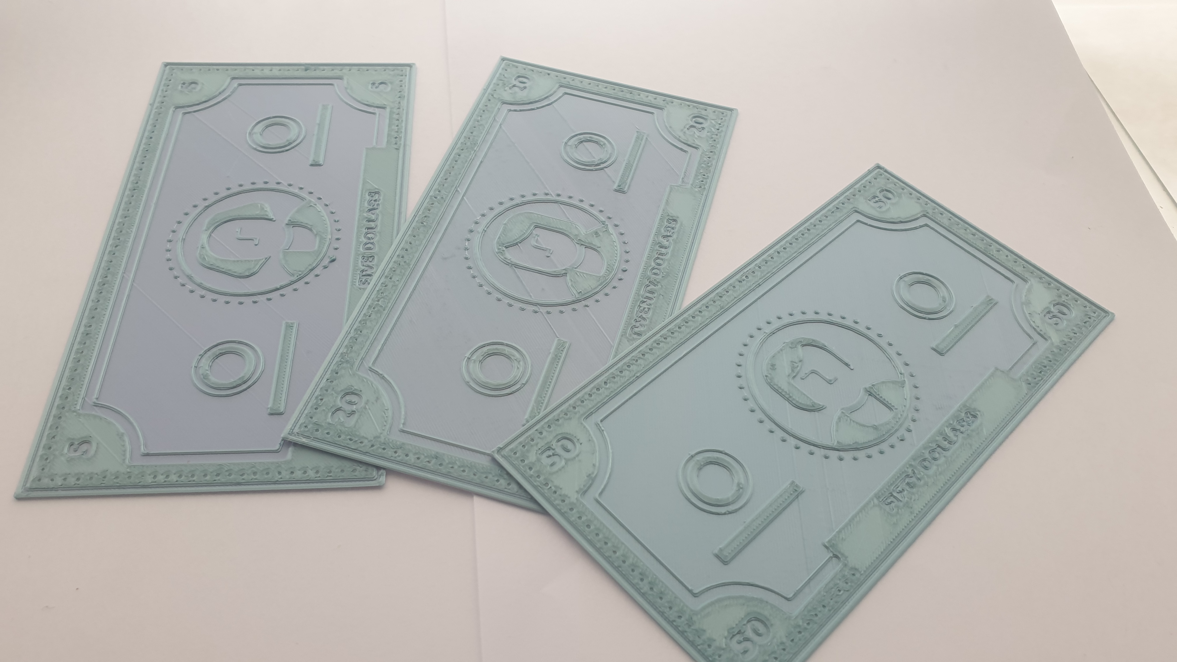 Play Money Bills Easy to print