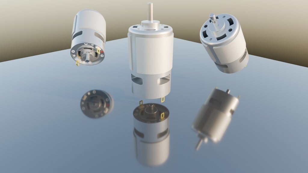 Motor Object 775 motor object with exact dimensions by goth2k | Download free STL ...