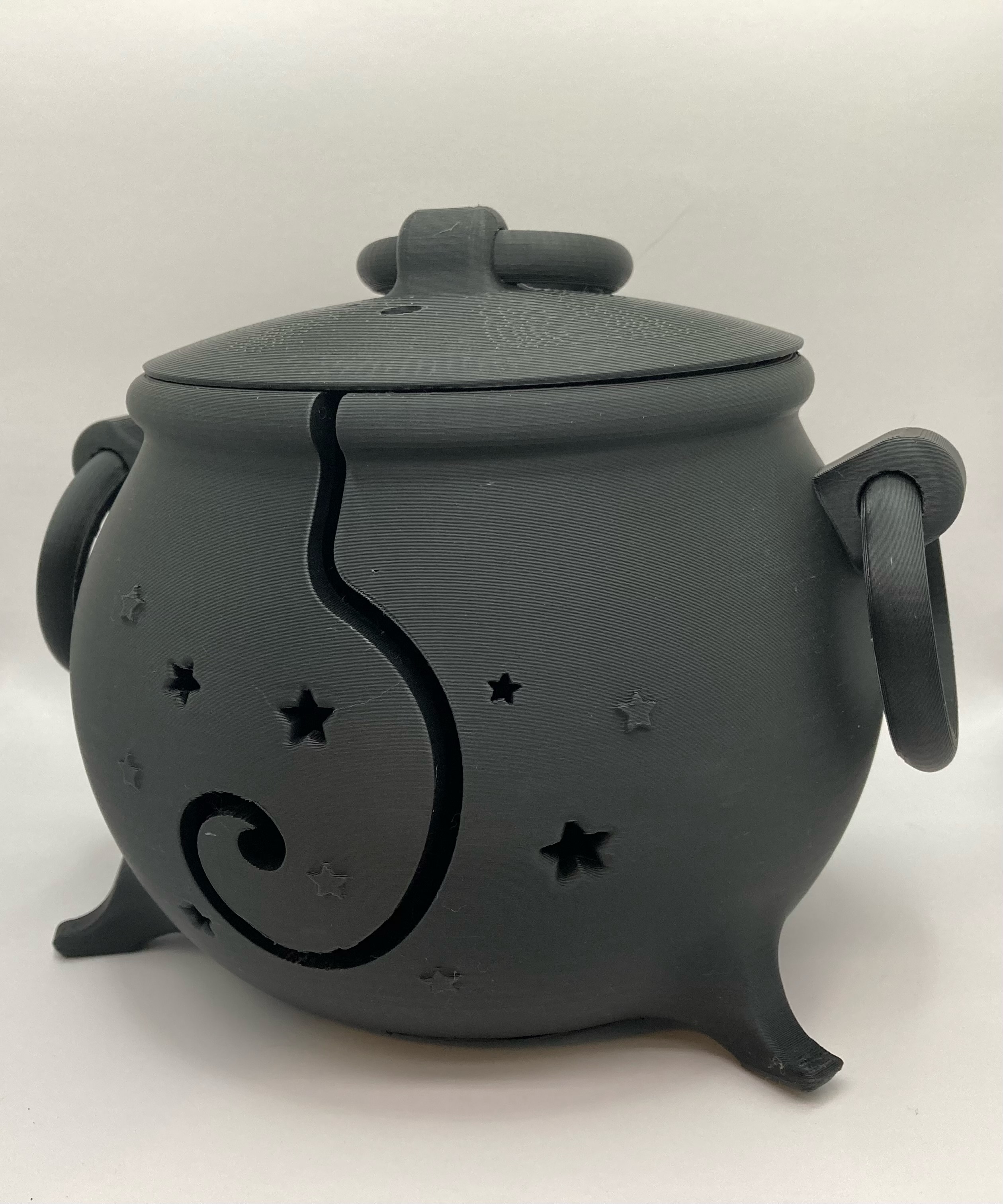 Witches' Cauldron Yarn Bowl 3D model thumbnail