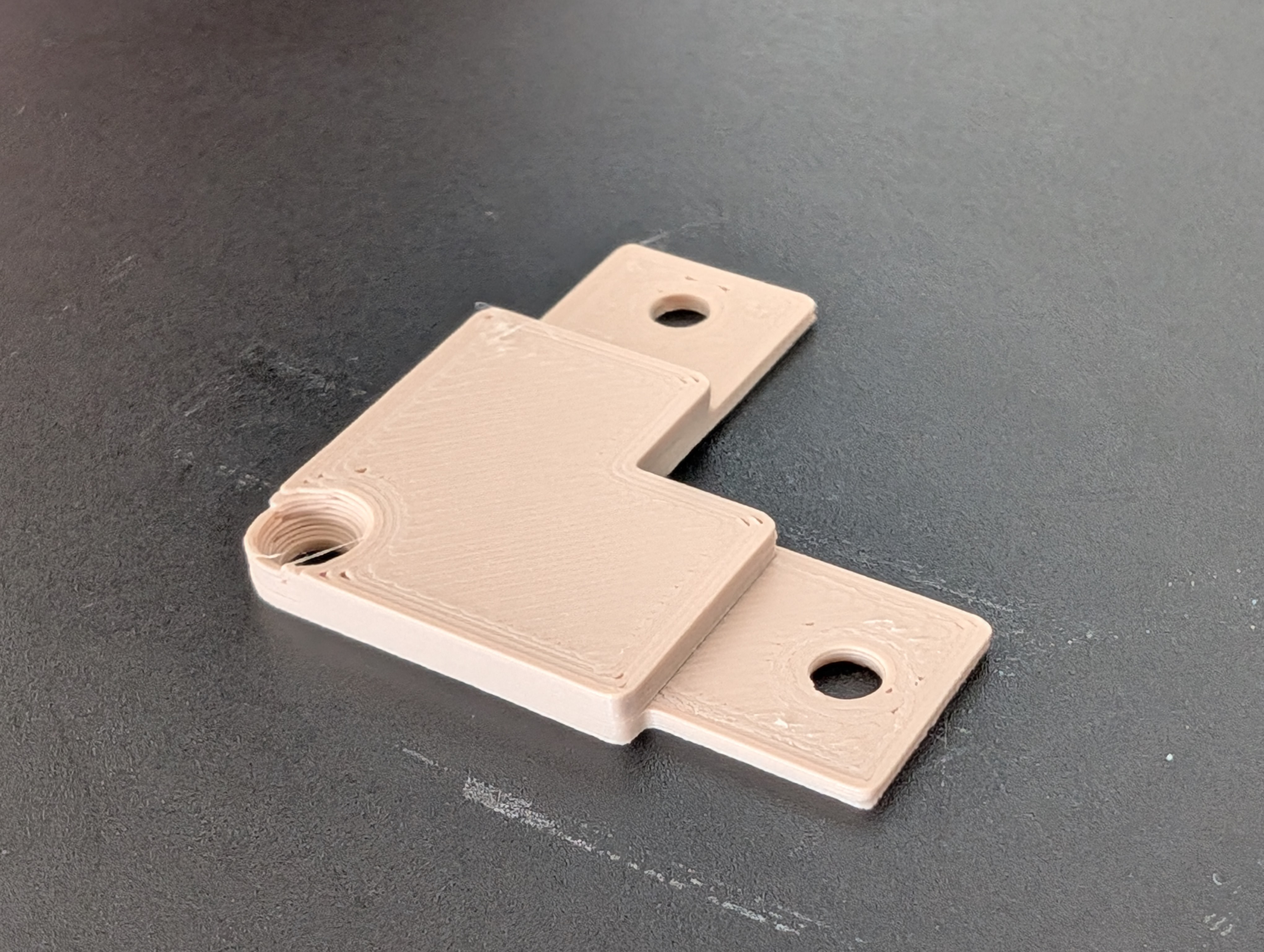 Sound absorption Square bracket by Mark Walet Download free STL model