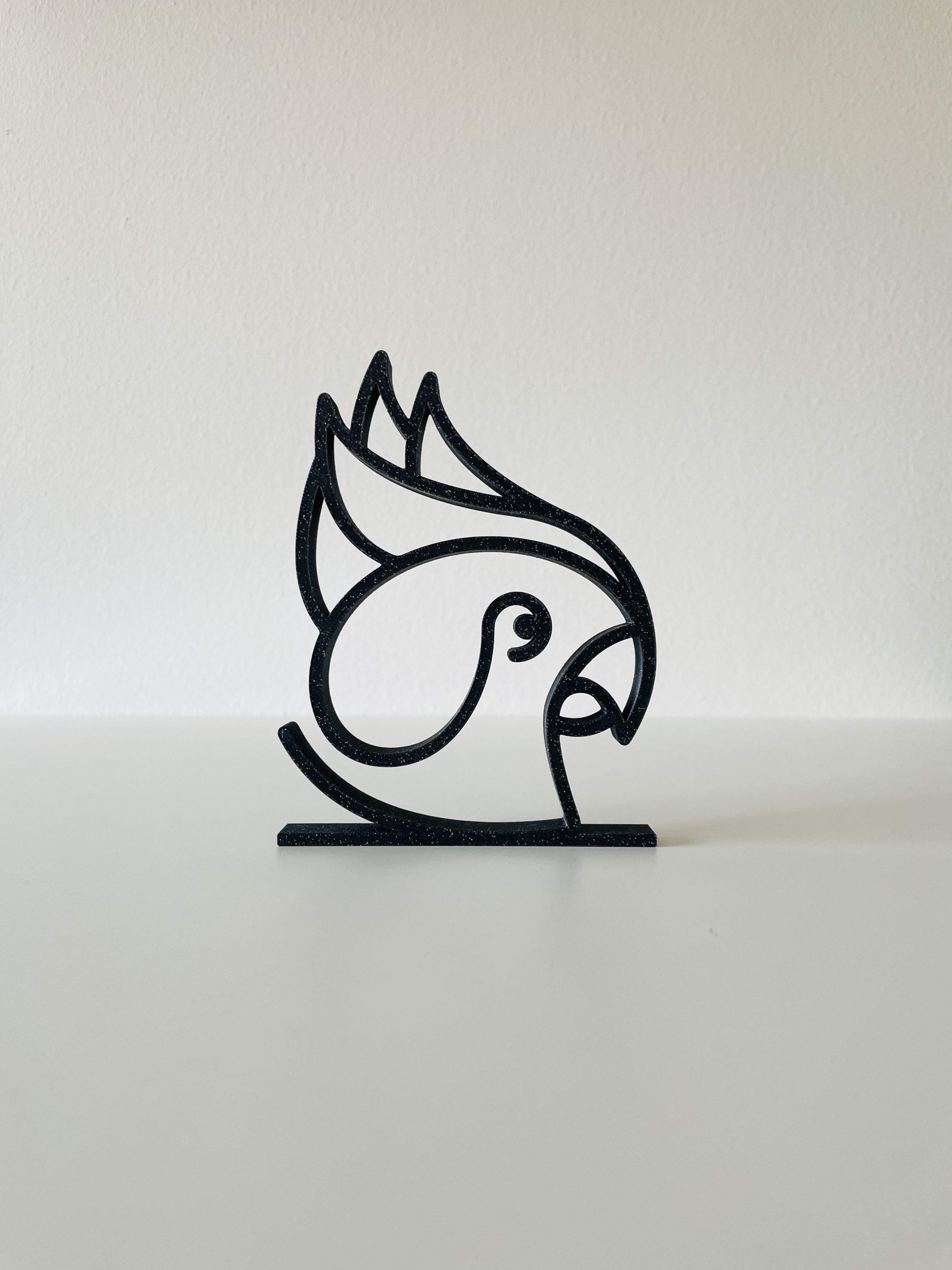 Parrot line art V1