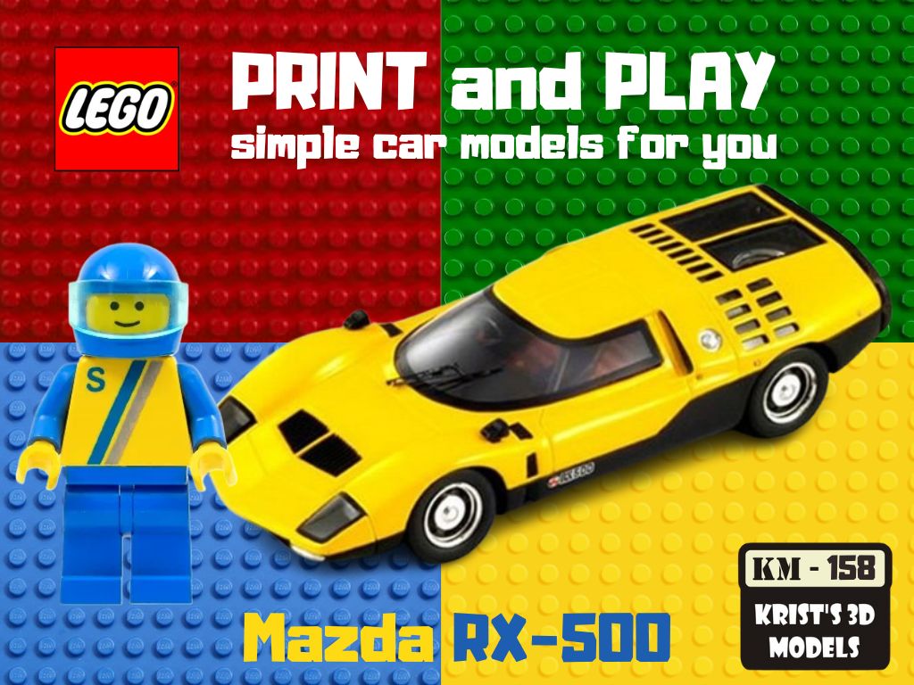 LEGO Mazda RX-500 1970