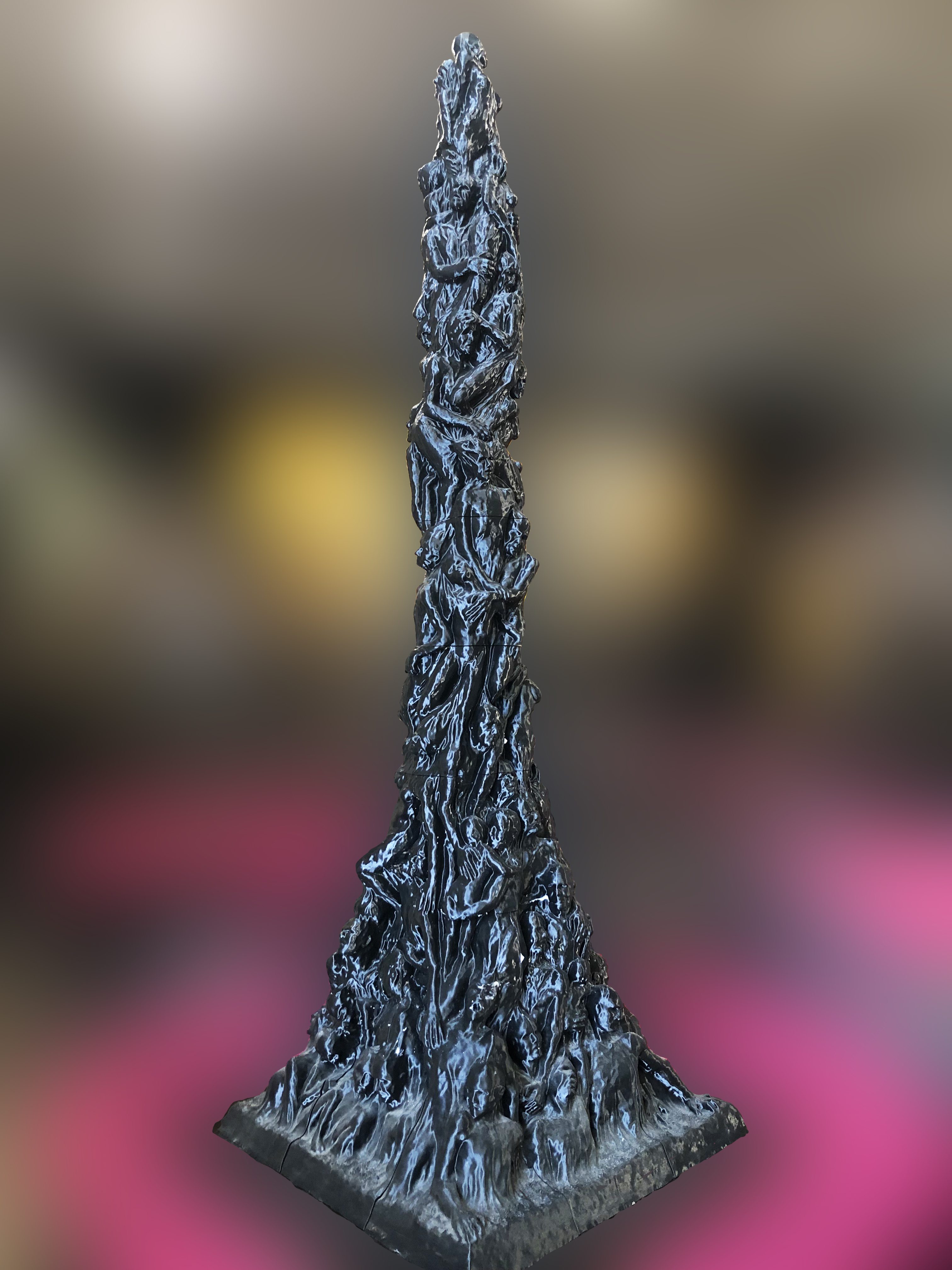 Pillar of Shame - sculpture by Jens Galschiøt