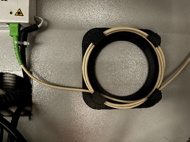 Optical fiber loopback