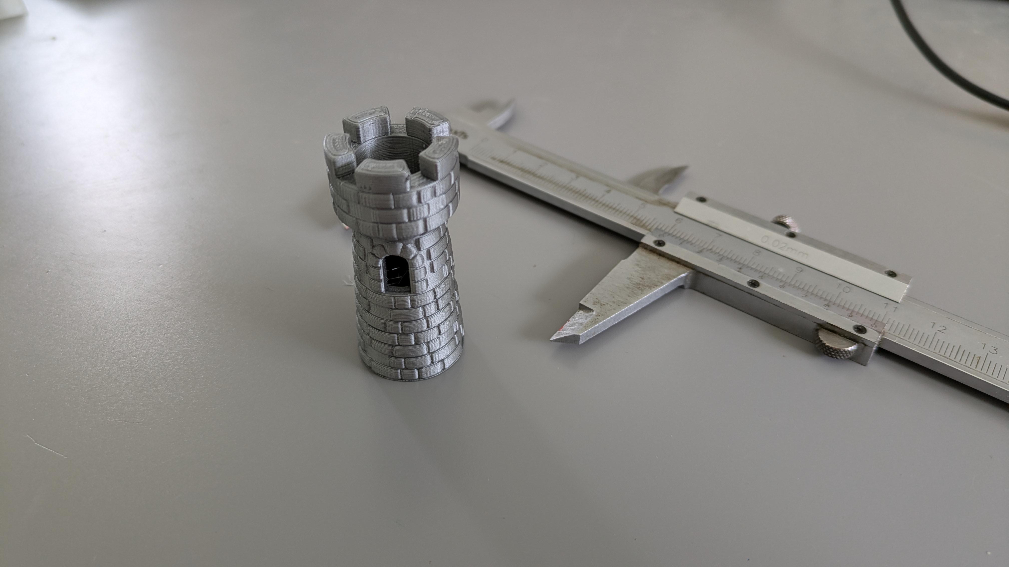 Tower miniature modeling [no support]