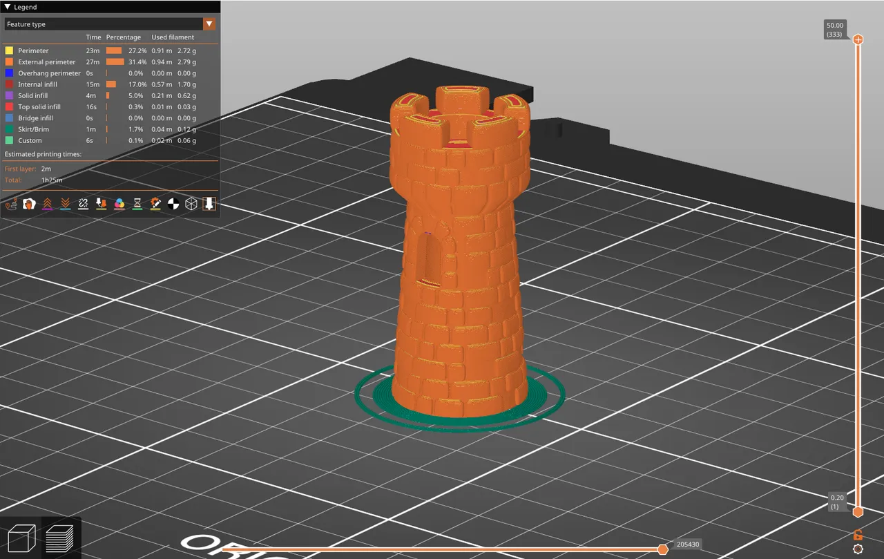 Tower miniature modeling [no support] by Jan Willem | Download free STL ...