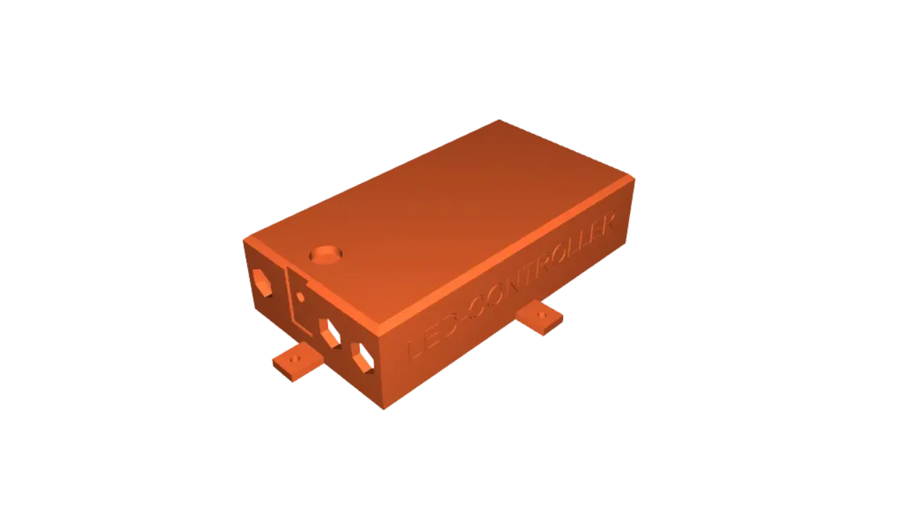 LED-Controller Box (for LED-strips) by R3D | Download free STL model ...
