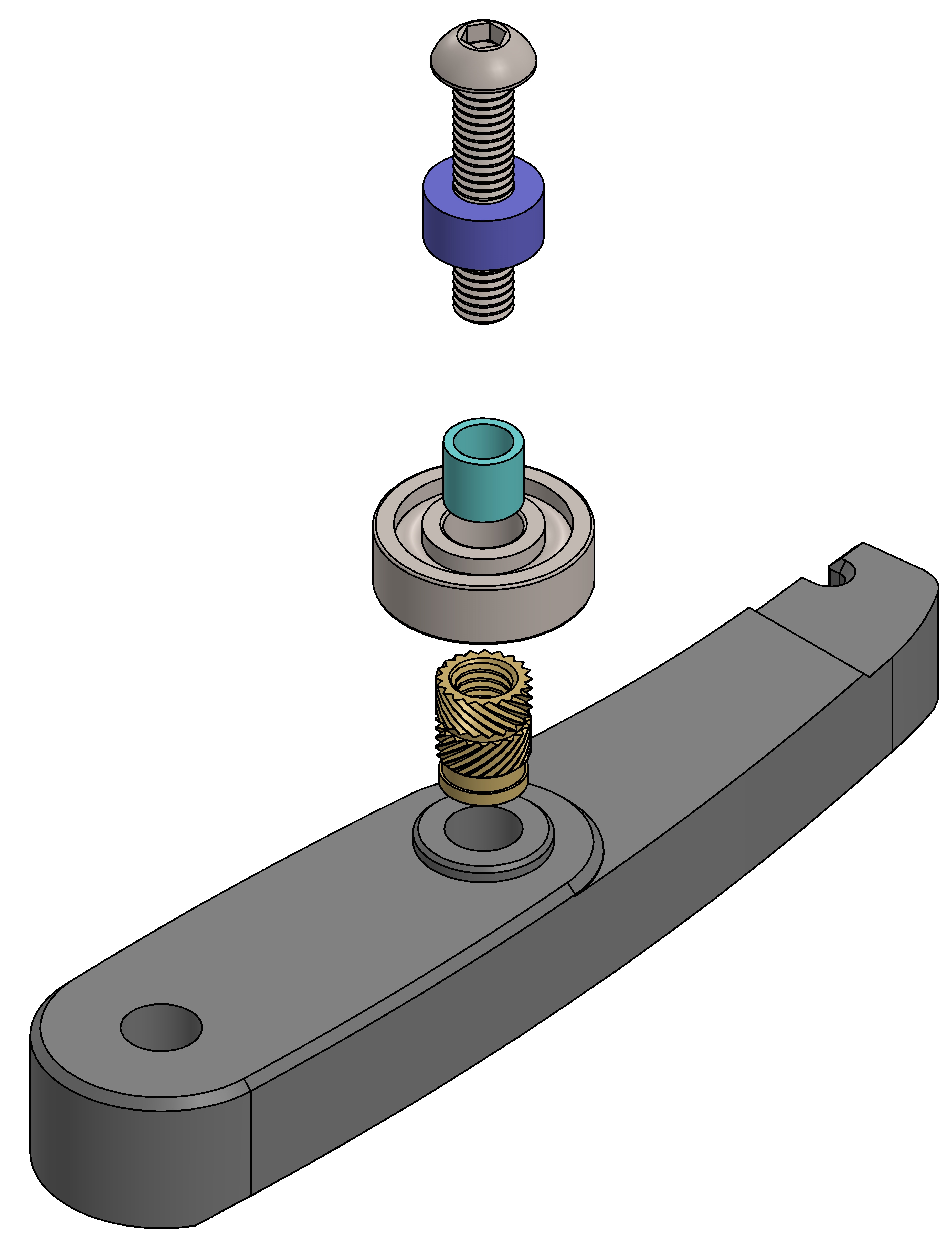 TM-A Rudder Pedal by tmp rudder | Printables Store