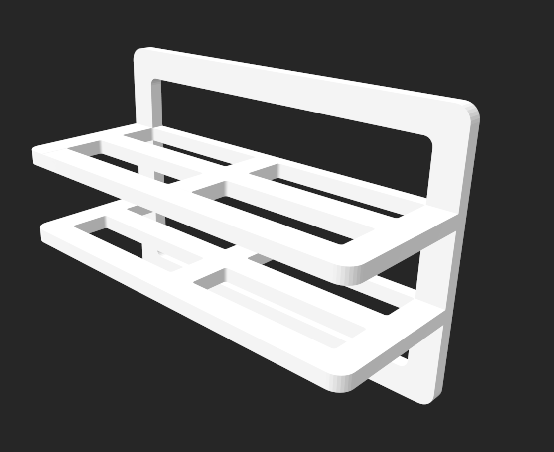Laptop Vertikal Stand 25mm + 15mm Insert